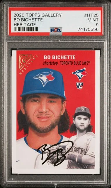 2020 Topps Bo Bichette Gallery Heritage #HT25 card image