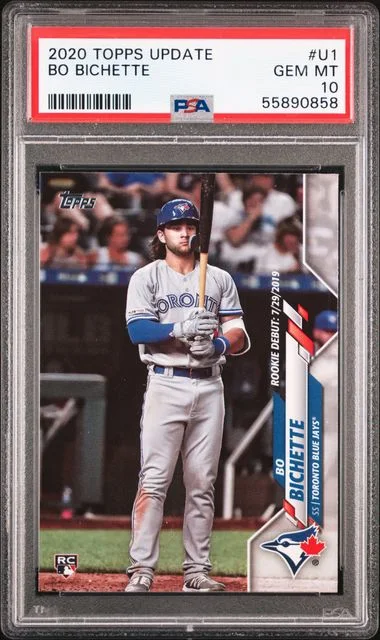 2020 Topps Bo Bichette #U1 card image