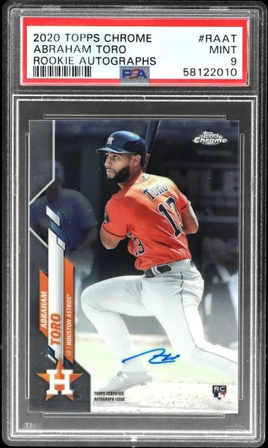 2020 Topps Chrome Abraham Toro Autograph #RA-AT card image
