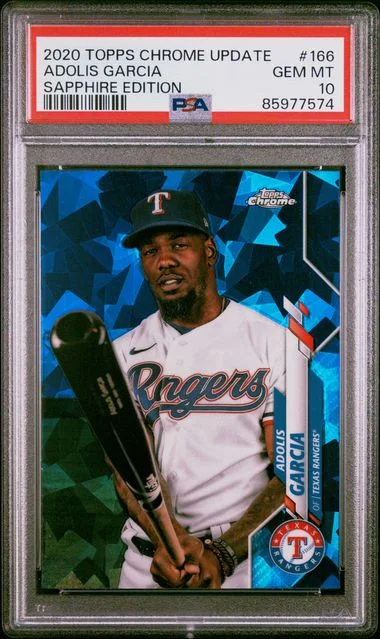 2020 Topps Chrome Adolis Garcia Edition #166 card image