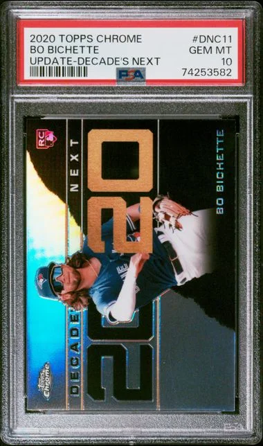 2020 Topps Chrome Bo Bichette Decade's Next #DNC-11 card image