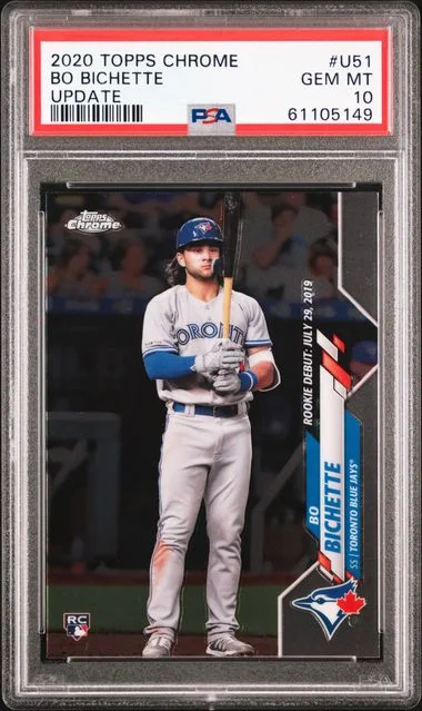 2020 Topps Chrome Bo Bichette #U51 card image