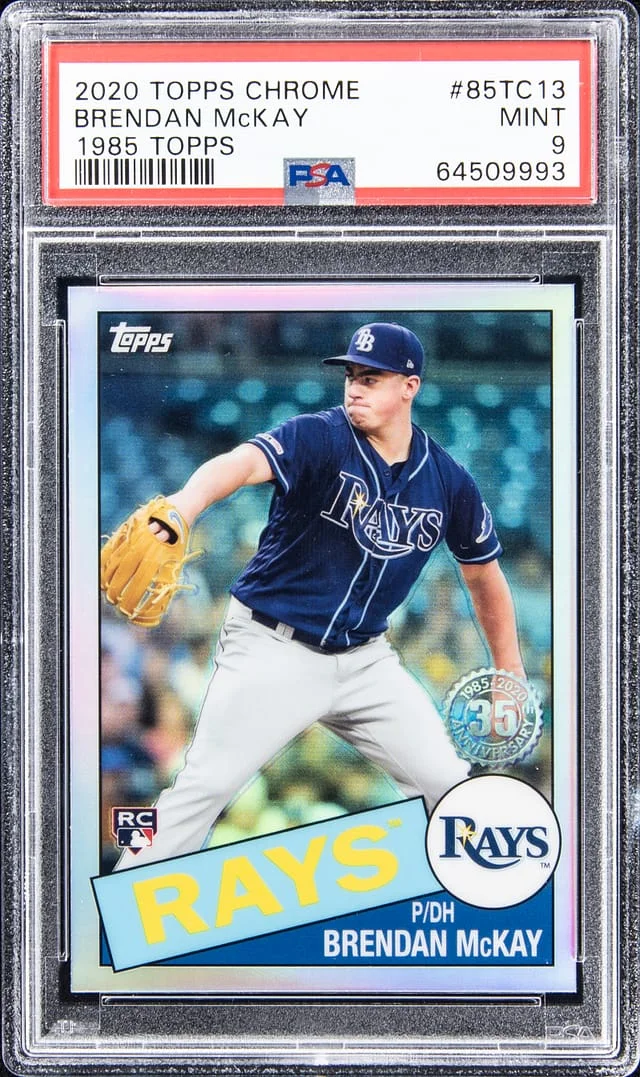 2020 Topps Chrome Brendan McKay 1985 Topps #85TC13 card image