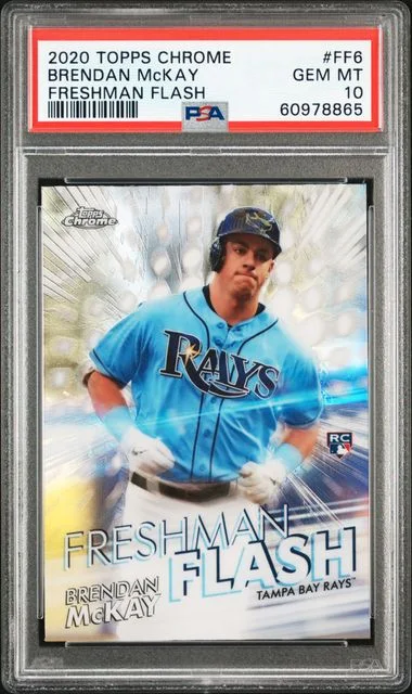 2020 Topps Chrome Brendan Mckay Freshman Flash #FF6 card image