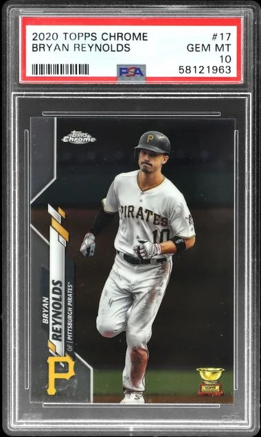 2020 Topps Chrome Bryan Reynolds #17 card image