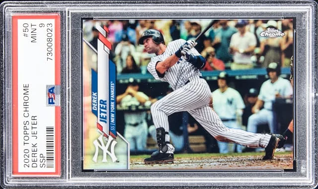 2020 Topps Chrome Derek Jeter SSP #50 card image
