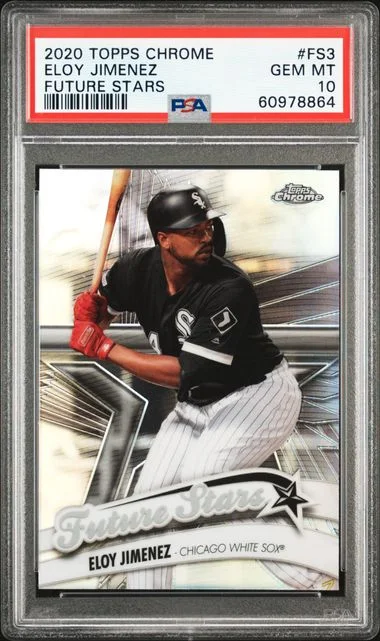 2020 Topps Chrome Eloy Jimenez Future Stars #FS3 card image