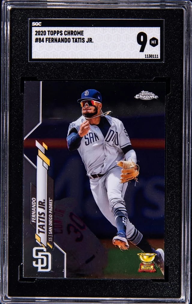 2020 Topps Chrome Fernando Tatis Jr. #84 card image