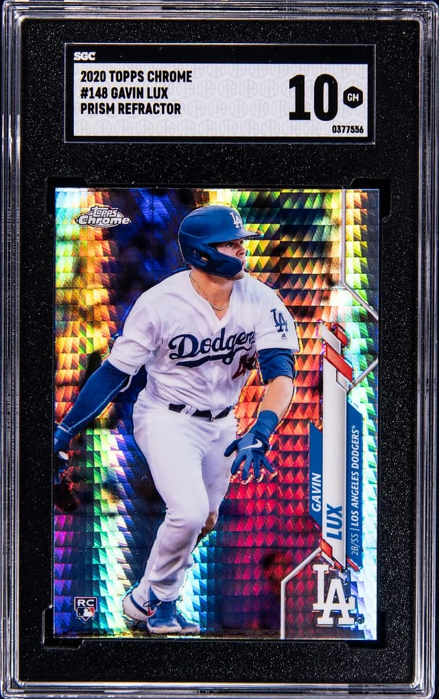 2020 Topps Chrome Gavin Lux Prism Refractor #148 card image