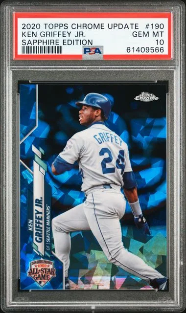 2020 Topps Chrome Ken Griffey Jr. Edition #190 card image