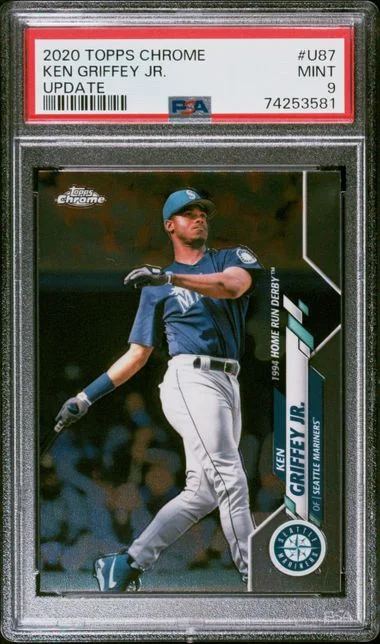 2020 Topps Chrome Ken Griffey Jr. #U-87 card image