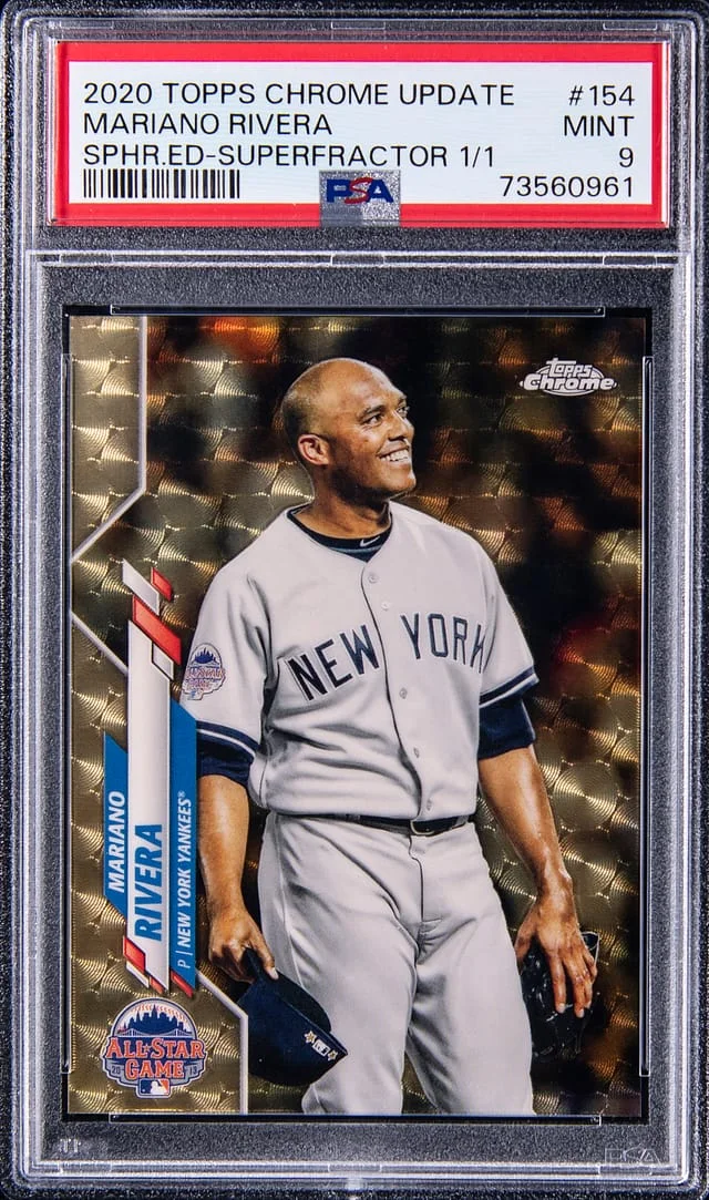 2020 Topps Chrome Mariano Rivera Edition SuperFractor #U-154 card image