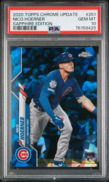 2020 Topps Chrome Nico Hoerner Edition #251 card image