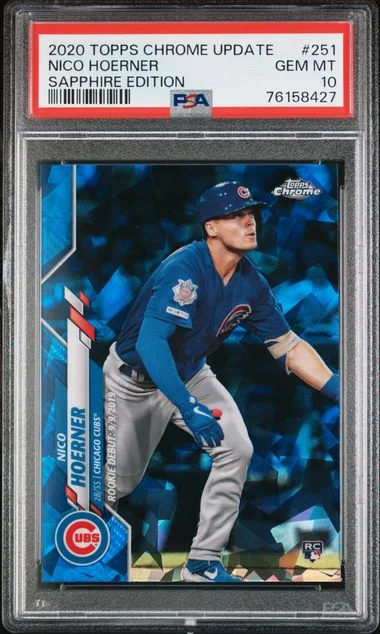 2020 Topps Chrome Nico Hoerner Edition #U-251 card image