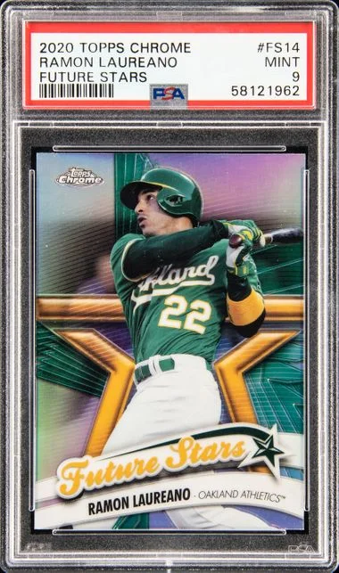 2020 Topps Chrome Ramon Laureano Future Stars #FS-14 card image