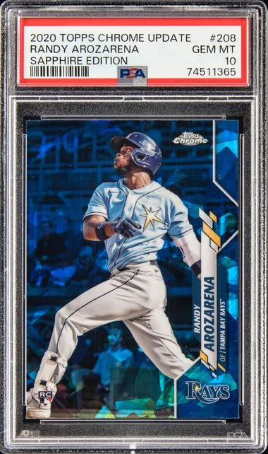 2020 Topps Chrome Randy Arozarena Edition #208 card image
