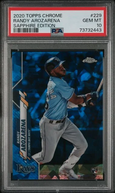 2020 Topps Chrome Randy Arozarena #229 card image
