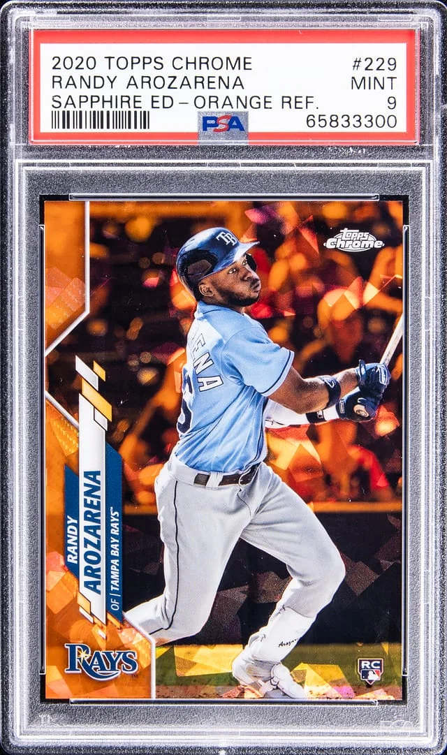 2020 Topps Chrome Sapphire Edition Randy Arozarena #229 card image