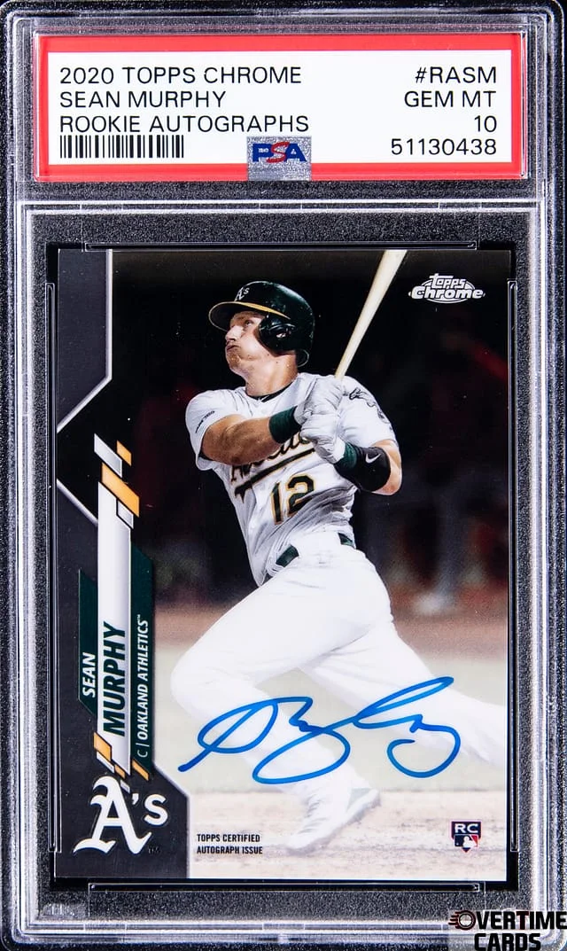 2020 Topps Chrome Sean Murphy Autograph #RA-SM card image