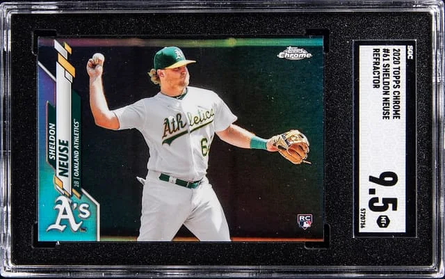 2020 Topps Chrome Sheldon Neuse Refractor #61 card image