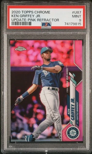 2020 Topps Chrome Update Ken Griffey Jr. #U87 card image