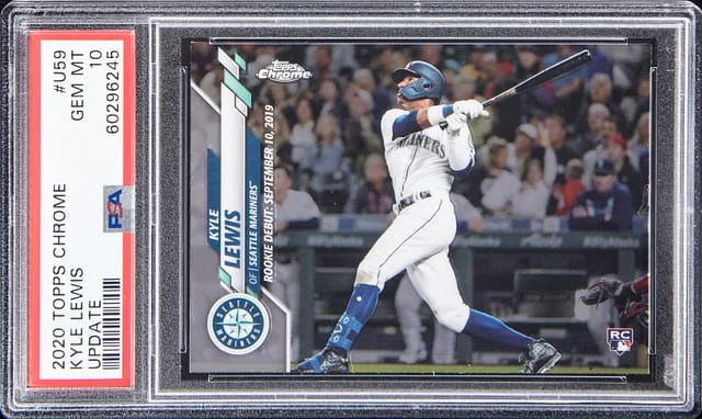 2020 Topps Chrome Update Kyle Lewis #U-59 card image