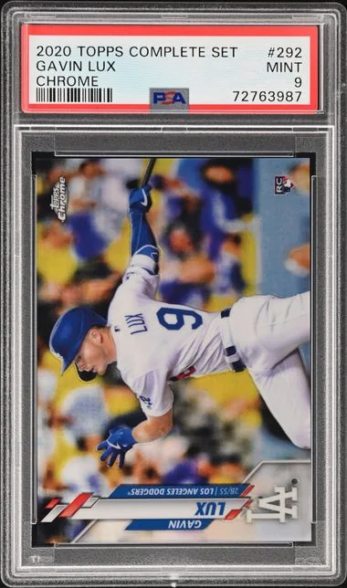 2020 Topps Complete Set Gavin Lux #292 card image