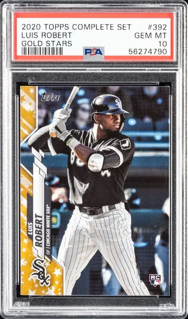 2020 Topps Complete Set Luis Robert #392 card image