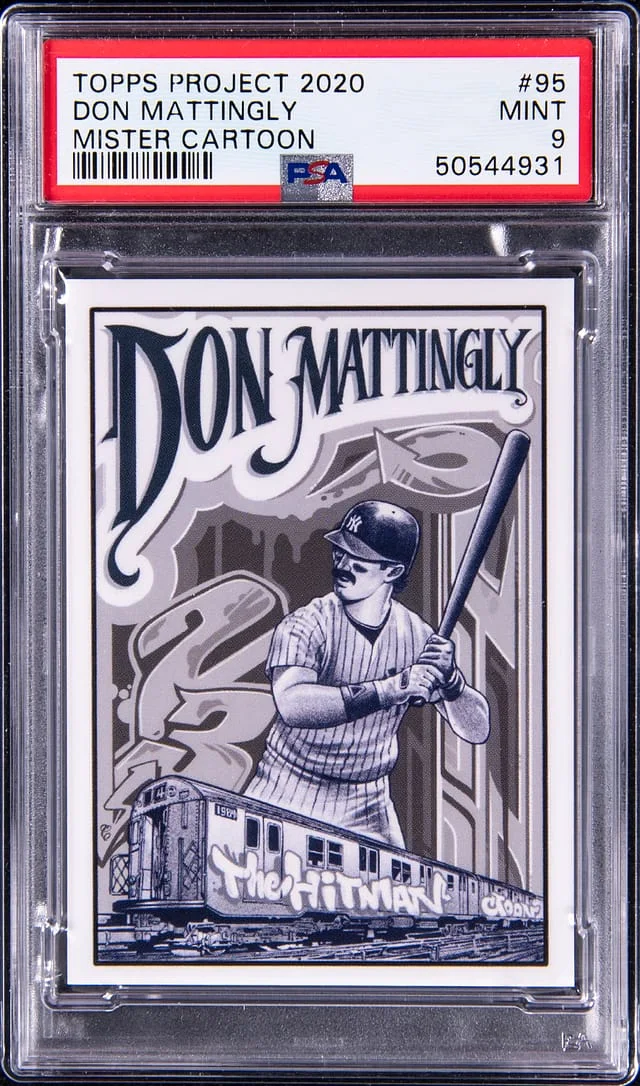 2020 Topps Don Mattingly Project Mister Cartoon #95 card image