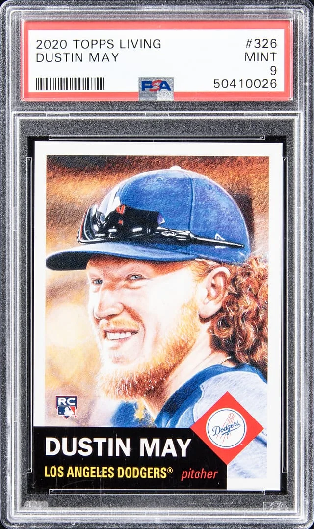 2020 Topps Dustin May Living #326 card image