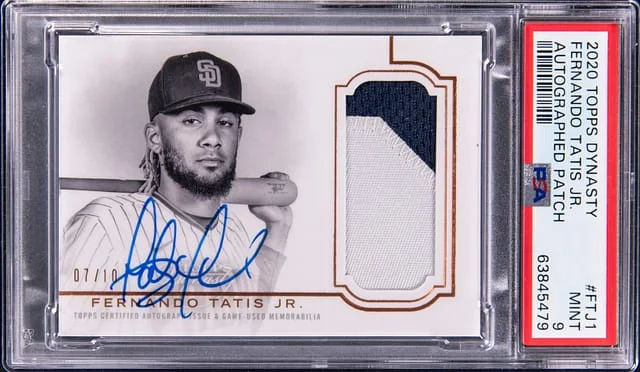 2020 Topps Dynasty Fernando Tatis Jr Autograph Patch #DAP-FTJ1 card image