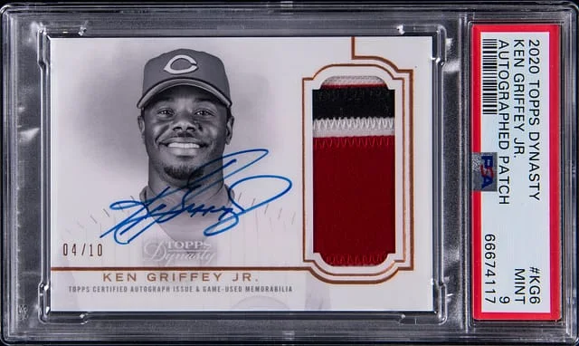 2020 Topps Dynasty Ken Griffey Jr. Autographed Patch #DAP-KG6 card image