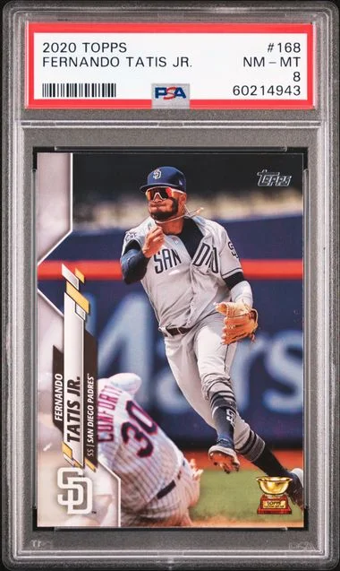 2020 Topps Fernando Tatis Jr. #168 card image