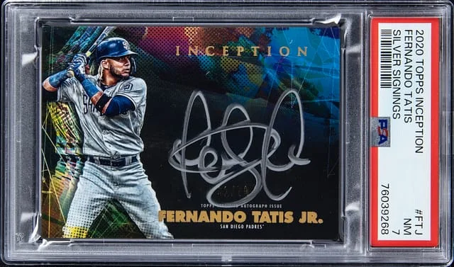 2020 Topps Fernando Tatis Jr Inception Silver Signings #FTJ card image