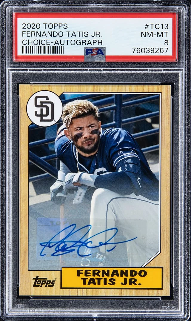 2020 Topps Fernando Tatis Jr Choice-Autograph #TC13 card image