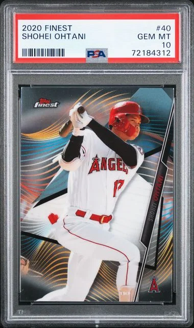 2020 Topps Finest Shohei Ohtani #40 card image