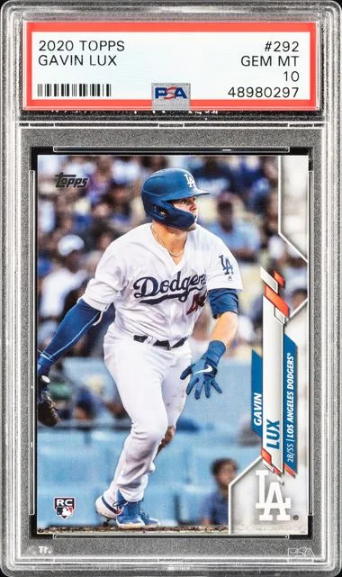 2020 Topps Gavin Lux #292 card image
