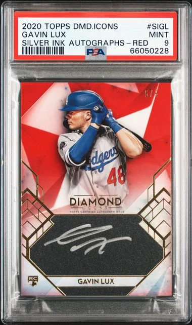 2020 Topps Gavin Lux Diamond Icons Silver Ink Autographs #SIGL card image