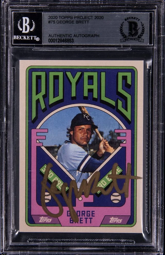 2020 Topps George Brett Project 2020 #75 card image