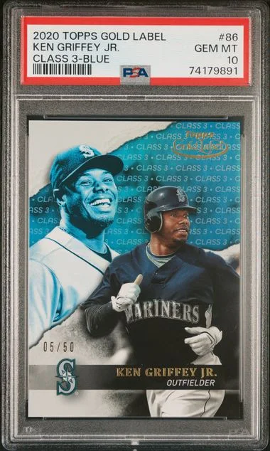 2020 Topps Gold Label Ken Griffey Jr. #86 card image
