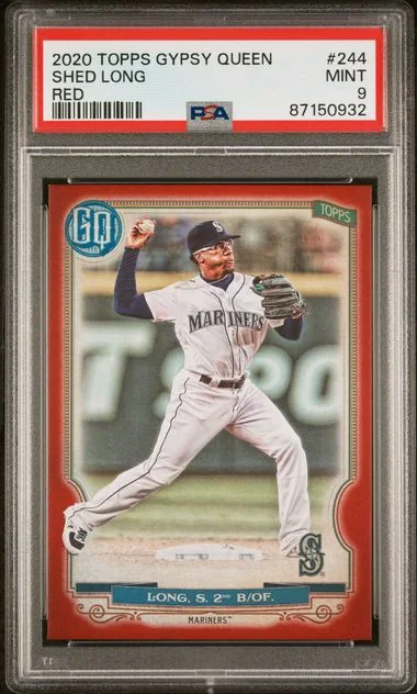 2020 Topps Gypsy Queen Shed Long Red #244 card image