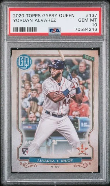 2020 Topps Gypsy Queen Yordan Alvarez #137 card image
