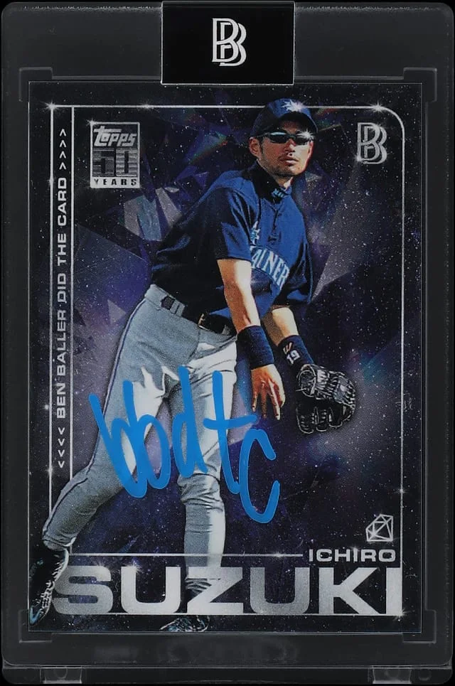 2020 Topps Ichiro Project 2020 Ben Baller Autograph #1 card image