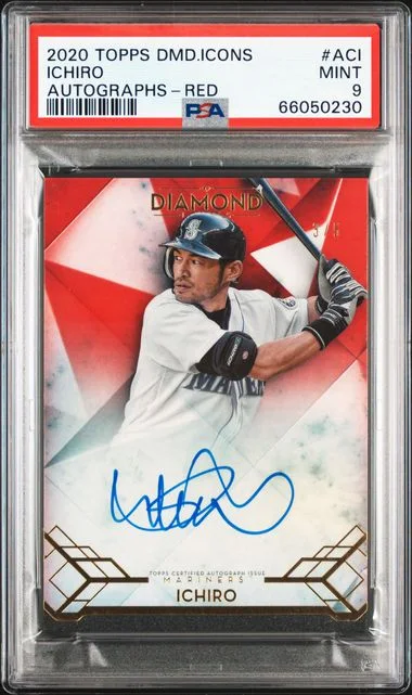 2020 Topps Ichiro Diamond Icons Autographs #ACI card image
