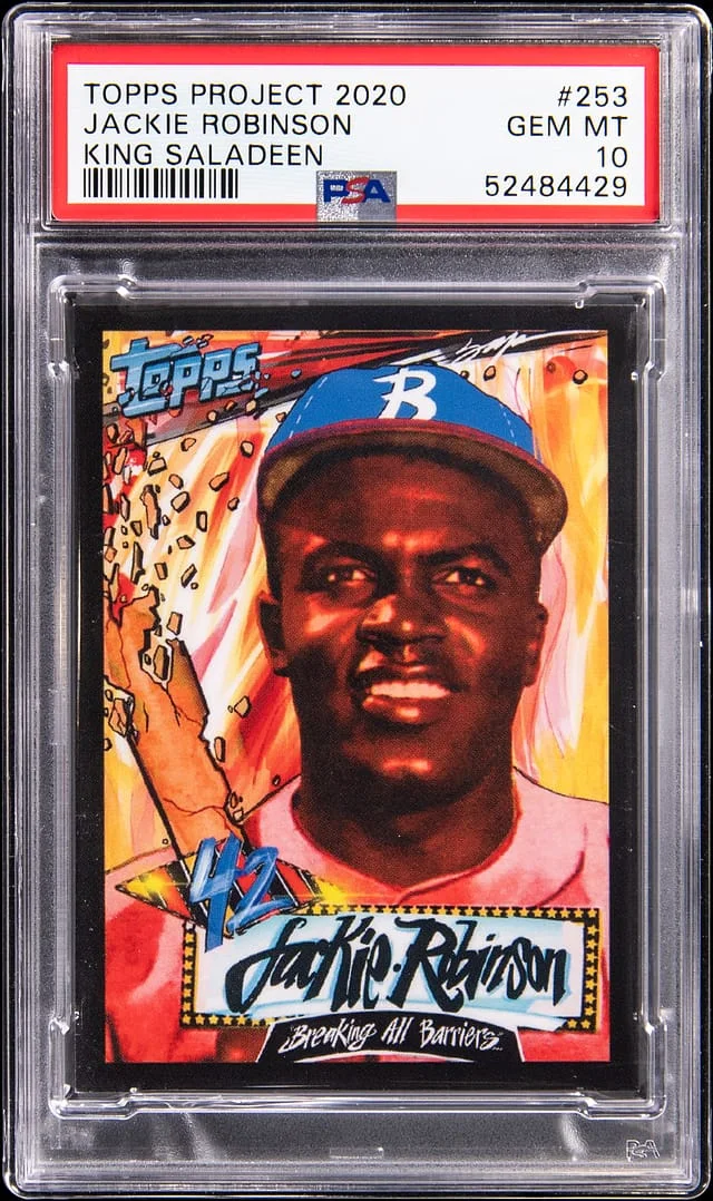2020 Topps Jackie Robinson Project 2020 King Saladeen #253 card image