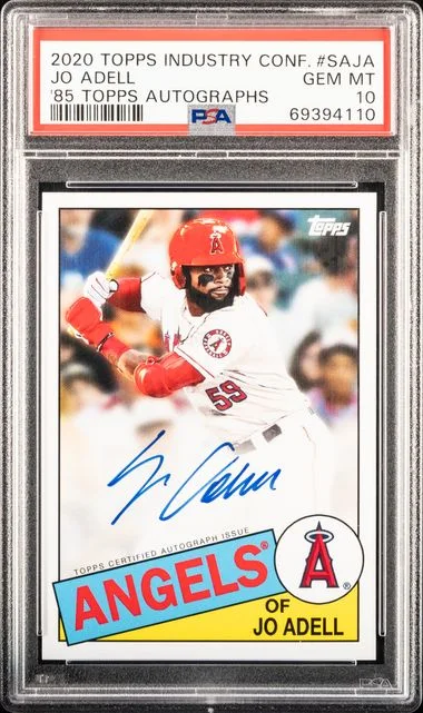 2020 Topps Jo Adell Industry Conference '85 Topps Autographs #SAJA card image
