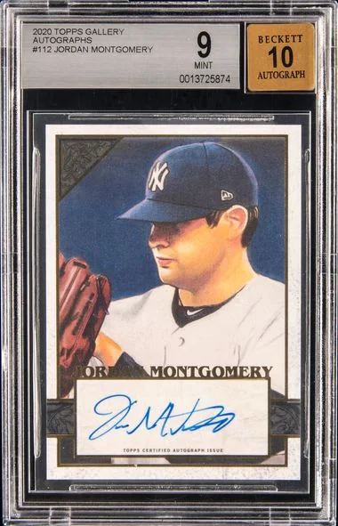 2020 Topps Jordan Montgomery Gallery #112 card image