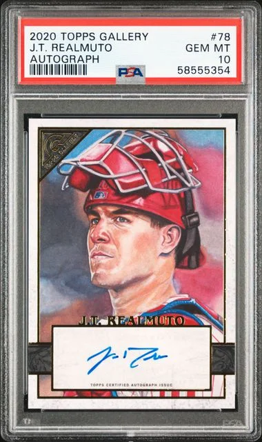 2020 Topps J.T. Realmuto Gallery #78 card image
