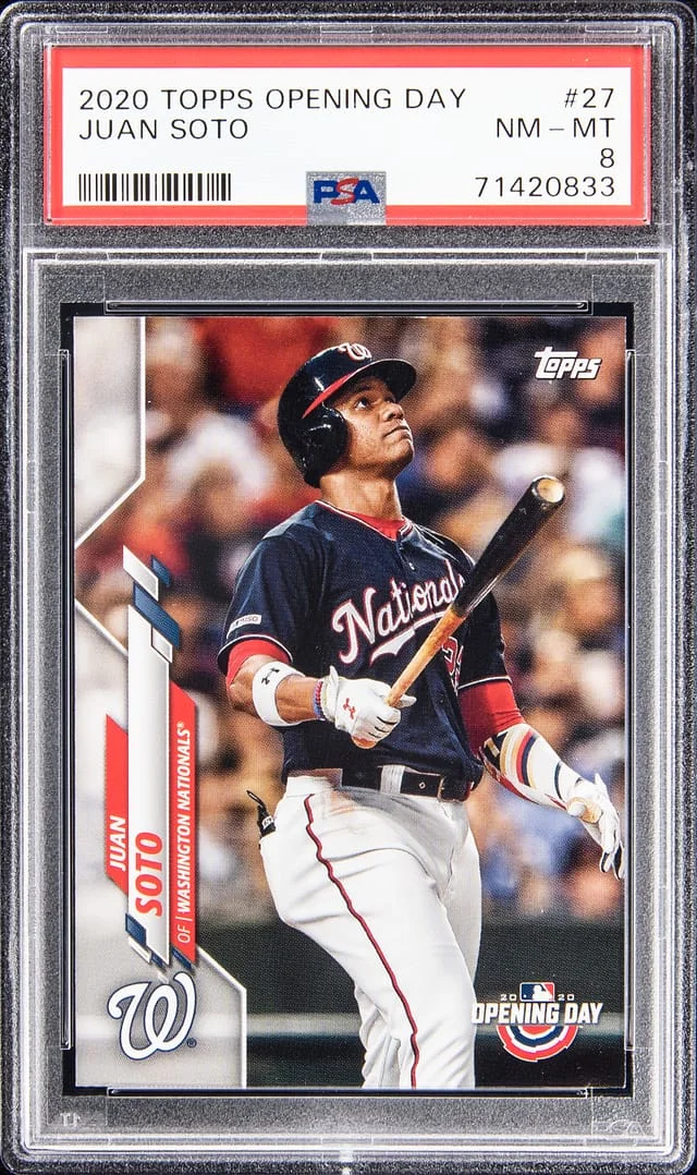 2020 Topps Juan Soto Opening Day #27 card image