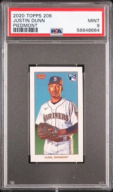 2020 Topps Justin Dunn #206 card image